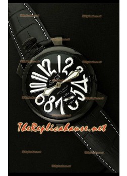 GaGa Milano Reloj manual en carcasa de PVD - 48MM 