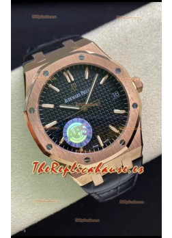 Audemars Piguet Royal Oak 15500OR Reloj Acero 904L Oro Rosado - Ultimate 1:1 Movimiento CAL.4302