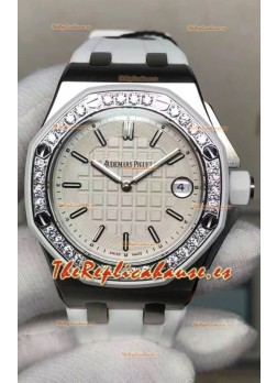 Audemars Piguet Royal Oak Offshore 37MM Cuarzo Suizo Reloj Réplica a Espejo 1:1 Caja en Acero Inoxidable
