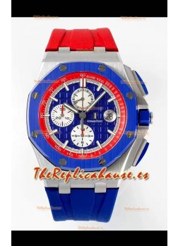 Audemars Piguet Royal Oak Offshore Edición Cronógrafo Ryders Cup Azul Reloj Réplica Espejo 1:1