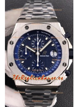 Audemars Piguet Royal Oak Offshore Reloj Réplica Suizo a espejo 1:1 Cronógrafo en Acero 904L chapado Movimiento 3126