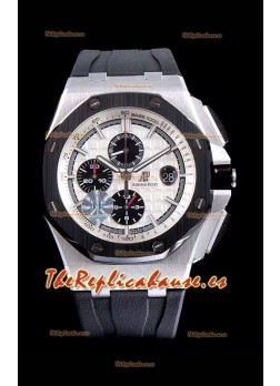 Audemars Piguet Royal Oak Offshore Chronograph 44MM Réloj Réplica de Acero 904L a Espejo 1:1