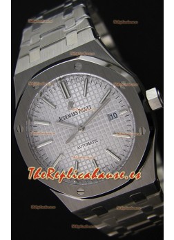 Audemars Piguet Royal Oak 41MM Gris Correa de Acero  - Reloj Réplica a Espejo 1:1 Última Edición