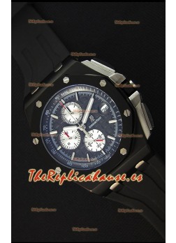 Audemars Piguet Royal Oak Offshore Reloj Réplica Cronógrafo de Cuarzo Suizo Caja en PVD