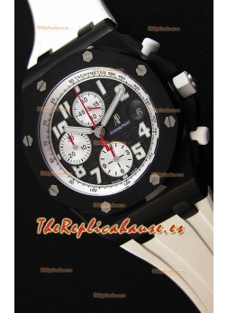 Audemars Piguet Royal Oak Offshore Reloj Réplica a Espejo 1:1 Black & White Edición Marcus