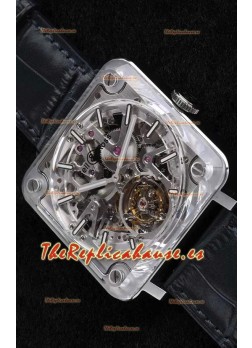 Bell & Ross BR X2 Tourbillon Micro-Rotor Reloj Réplica Suizo a escala 1:1