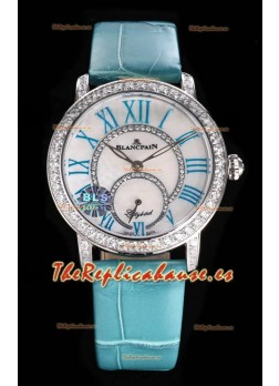 Blancpain Super Clone Lady Bird Colors Edition Reloj Caja en Acero Inoxidable