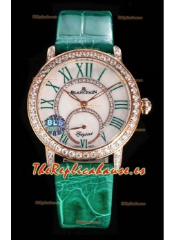 Blancpain Super Clone Lady Bird Colors Edition Reloj en Caja Oro Rosado