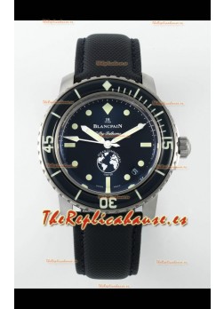 Blancpain Fifty Fathoms OCEAN COMMITMENT III Acero Inoxidable 904L Reloj Réplica Suiza 1:1