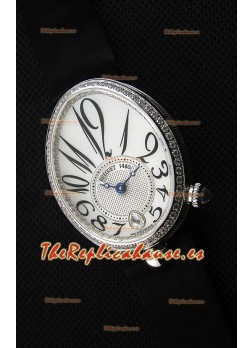 Breguet Reine De Naples Ladies Reloj Réplica Suizo a Espejo 1:1 de Acero Inoxidable