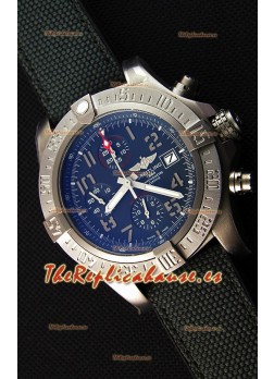 Breitling Avenger BANDIT Reloj Réplica Suizo Caja de titanio , Dial Negro, Reloj Réplica a Espejo 1: 1