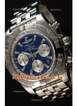 Breitling Chronomat B01 Reloj Réplica Suizo Dial Azul Reloj Réplica Espejo 1:1