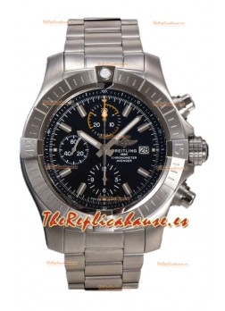 Breitling Avenger Chronograph 45 Dial Negro Reloj Réplica Suiza Espejo 1:1