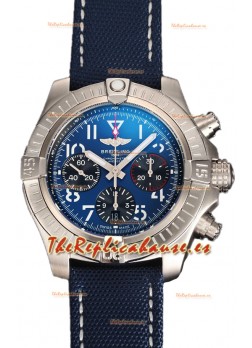 Breitling Avenger Chronograph 45 Dial Azul Reloj Réplica Suiza Espejo 1:1 