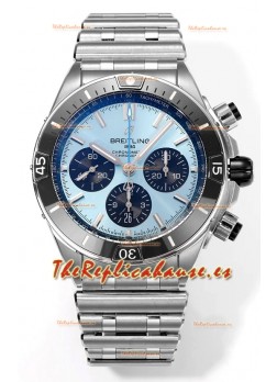 Breitling Chronomat B01 42 Edición Suiza Caja Acero 904L Dial Azul Reloj Réplica Espejo 1:1