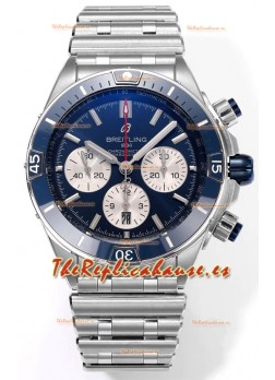 Breitling Chronomat B01 42 Edición Suiza Caja Acero 904L Dial Azul Reloj Réplica Espejo 1:1