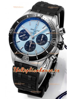 Breitling Chronomat B01 42 Edición Suiza Caja Acero 904L Dial Azul Reloj Réplica Espejo 1:1