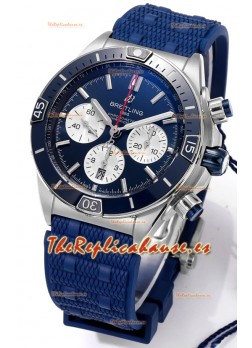 Breitling Chronomat B01 42 Edición Suiza Caja Acero 904L Dial Azul Reloj Réplica Espejo 1:1