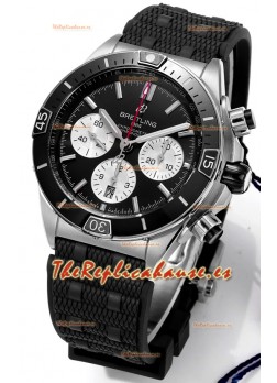 Breitling Chronomat B01 42 Edición Suiza Caja Acero 904L Dial Negro Reloj Réplica Espejo 1:1