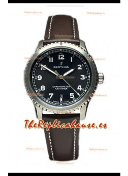 Breitling Navitimer Aviator 8 Automatic 41 Dial Negro Reloj Réplica Suiza Espejo 1:1