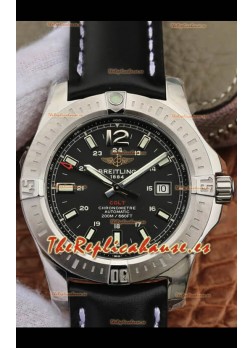 Breitling Cronómetro COLT 41 Dial Negro Reloj Réplica Suizo Automático