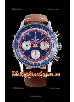 Breitling Navitimer 1 B01 Chronograph PAN AM Edition 43MM - Reloj Réplica a Espejo 1:1