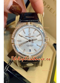 Breitling Chronomat Automatic 36MM Reloj Réplica Suizo Espejo 1:1 Caja Acero