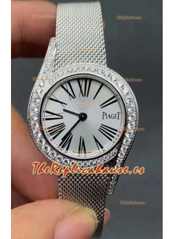Piaget Limelight Edición Gala Calidad a Espej o1:1 Reloj de Cuarzo Suizo en Correa de Malla