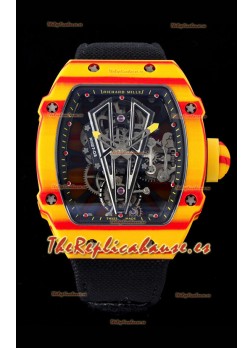 Richard Mille RM27-03 Rafael Nadal Genuine Tourbillon Movement Reloj Réplica a Espejo 1:1