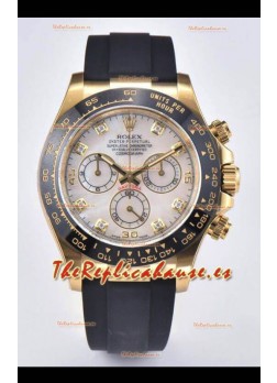Rolex Cosmograph Daytona 116518LN-0037 Oro Amarillo Movimiento Original Cal.4130 - Reloj Acero 904L