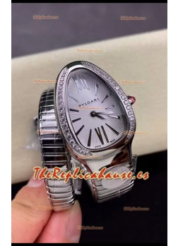 Bvlgari Edición Serpenti Reloj Caja Acero Inoxidable en Calidad Espejo 1:1