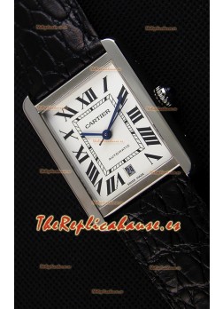 Cartier Tank Solo Reloj Suizo Automático con Correa de Acero 31MM Ancho