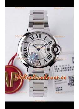 Ballon De Cartier Cuarzo Suizo Calidad Espejo 1:1 33MM Caja en Acero