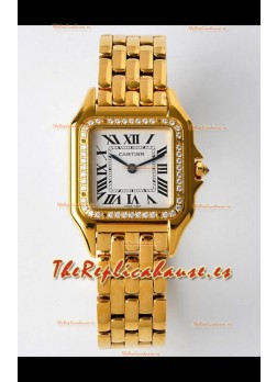 PANTHERE de Cartier Edición 27MM Reloj Suizo Espejo 1:1 Caja Oro Amarillo