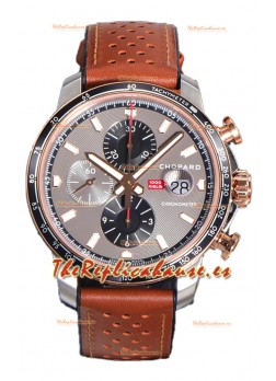 Chopard Mille Miglia GTA Cronógrafo Dos Tonos Réplica Espejo 1:1 - Dial Gris  