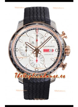 Chopard Mille Miglia GTA Cronógrafo Dos Tonos Réplica Espejo 1:1 - Dial Blanco  