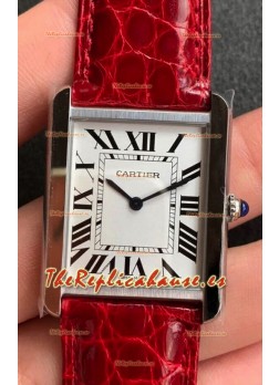 Cartier Tank Solo Reloj de Cuarzo Suizo, Caja en Acero Inoxidable -  Ancho 24MM