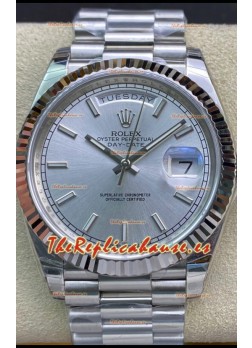 Rolex Day Date Presidential Acero 904L 40MM - Dial Acero Reloj Calidad a Espejo 1:1