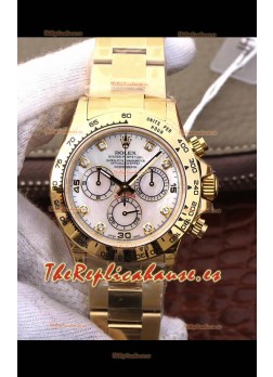 Rolex Cosmograph Daytona 116508 Oro Amarillo Movimiento Original Cal.4130  - Reloj de Acero Ultimate 904L
