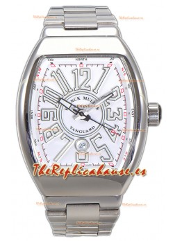 Franck Muller Vanguard Yachting V45 Caja Acero Inoxidable Reloj Réplica Suiza 