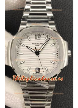 Patek Philippe Nautilus 7118/1A-010 35MM Reloj Réplica Suizo a espejo 1:1 Dial en Acero