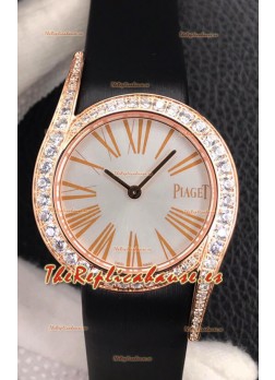 Piaget Limelight Gala Edition Reloj Repliza de Cuarzo Suizo en calidad espejo 1:1Oro Rosado 