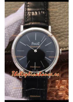 Piaget Altiplano G0A29113 Reloj Réplica Suizo a espejo 1:1 Dial Negro