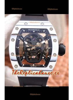 Richard Mille RM052-1 Tourbillon Caja en Cerámica Blanca - Calidad a Espejo 1:1