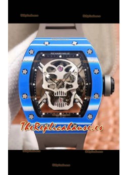 Richard Mille RM052-1 Tourbillon Caja en Cerámica Azul - Calidad a Espejo 1:1