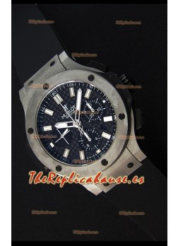 Hublot Big Bang Reloj Réplica Suizo con Caja de Titanio Réplica a Espejo 1:1 