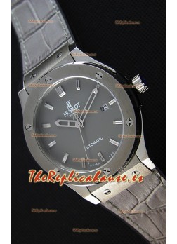 Hublot Classic Fusion Racing Reloj Réplica Suizo en Titanio color Gris - Réplica a Espejo 1:1