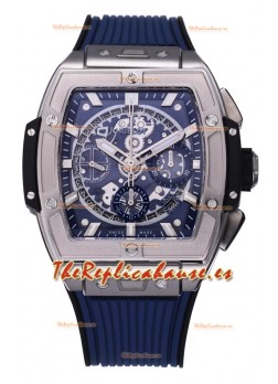 Hublot Spirit of Bang Caja Titanio Dial Azul - 42MM Réplica Suiza