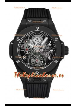 Hublot Big Bang Tourbillon Reloj Caja Cerámica en 45MM Réplica Espejo 1:1