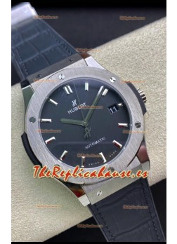 Hublot Classic Fusion 1:1 Mirror Replica Swiss Watch in Caja de Acero 904L Grey Dial 42MM